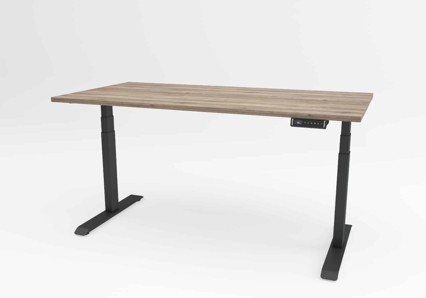 Ergolux kvadratni stol u crnoj boji.