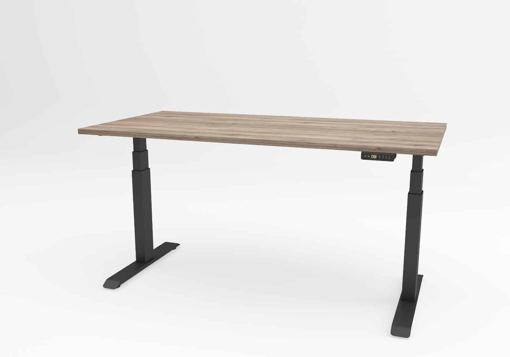 Ergolux gornji stol u crnoj boji.